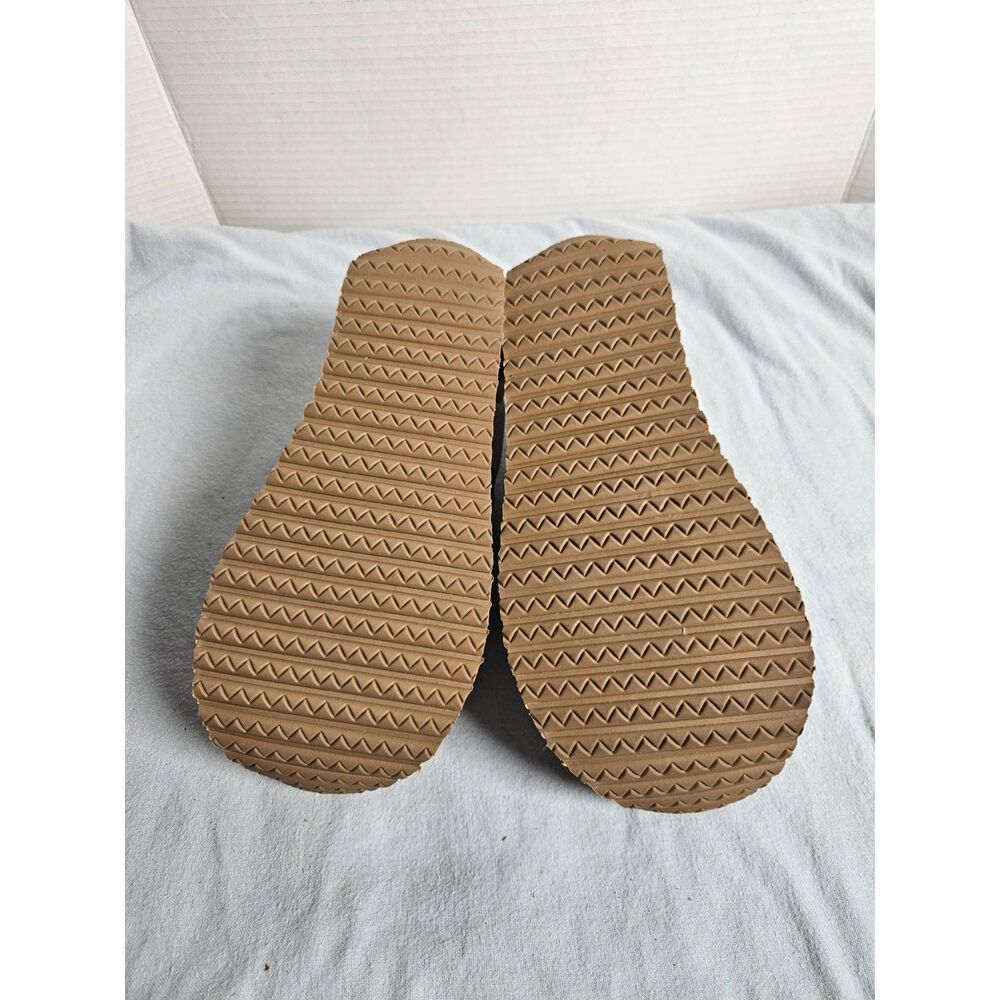 VOLATILE Vintage Platform Sneakers Tan Suede Mesh Chunky Retro 70s Y2K Size 7 - Picture 4 of 8